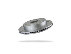 Pedders Drážkovaný brzdový kotouč s povrchovou úpravou Geomet