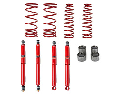 Pedders zvýšený podvozek 50 mm s tlumiči Foam Cell. Toyota Landcruiser 80 series