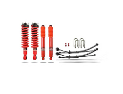 Pedders 1.75 Inch Suspension Lift Kit. With Improved Ride with Assembled Struts and Parabolic Leaf Springs. Ford Ranger, PX MkIII
