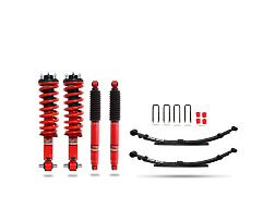 Pedders 2 Inch Lift Kit. With Assembled Adjustable Foam Cell Struts. With Foam Cell Shocks. Ford Ranger 2023 on. 3.0 V6 models