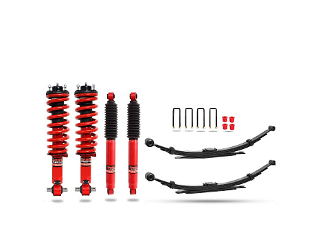 Pedders 2 Inch Heavy Duty Load Carrying and Towing Kit. With Assembled Adjustable Foam Cell Struts .Ford Ranger 2023 on. 3.0 V6 models
