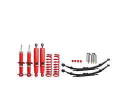 Pedders 50 mm heavy duty sada pro zvýšený podvozek na převoz nákladu a tažení. Ford Ranger 2023 a novější. 2.0 modely