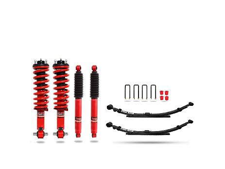 Pedders 2 Inch Lift Kit. With Assembled Foam Cell Struts. With Adjustable Foam Cell Shocks. Volkswagen Amarok 2023 on. 2.0 models