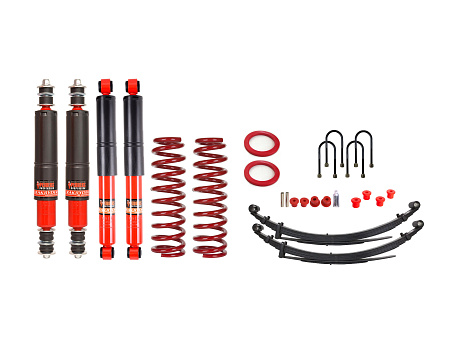 Pedders 2 Inch Heavy Duty Load Carrying and Towing Suspension Kit with Mining Spec Shocks