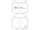 DBA XP ZADNÍ brzdové destičky Subaru Impreza STi 01 - 08+, Mitsubishi EVO 6,7,8,9, Nissan 350Z