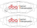 DBA XP ZADNÍ brzdové destičky Subaru Impreza WRX 08+, Forester 2.5L X, XT, Outback, Legacy, BRZ, Toyota GT86