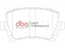 DBA SP ZADNÍ brzdové destičky Škoda Octavia RS MK2 MK3, VW Golf R, GTi MK6,  Audi S3 TT MK2