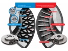 PŘEDNÍ sada - DBA4000 T3 Slot Sportovní Drážkované Brzdové kotouče Ford Focus RS MK2