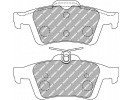 Ferodo RACING DS2500 ZADNÍ brzdové destičky Ford Focus RS MK3 2016+, Ford Focus ST 2005+