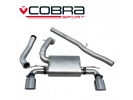 COBRA Sport Cat Back výfuk pro Ford Focus RS MK3 2015+ (bez regulace)