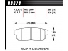 HAWK HPS ZADNÍ brzdové destičky MAZDA RX-8