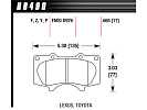 Hawk Brake Pad - Super Duty