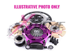 Xtreme Performance - 184mm Rigid Ceramic Twin Plate Clutch Kit Incl Flywheel 1220Nm