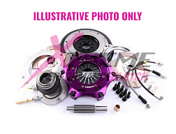 Xtreme Performance - 184mm Rigid Ceramic Twin Plate Clutch Kit Incl Flywheel & CSC 1220Nm