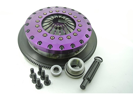 Xtreme Performance - 230mm Rigid Ceramic Twin Plate Clutch Kit Incl Flywheel 1800Nm