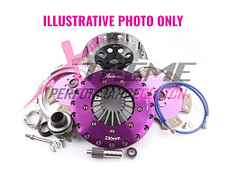 Xtreme Performance - 230mm Rigid Ceramic Twin Plate Clutch Kit Incl Flywheel & CSC 1800Nm