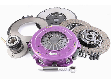 Xtreme Performance - 270mm Sprung Organic Twin Plate Clutch Kit Incl Flywheel & CSC 1300Nm