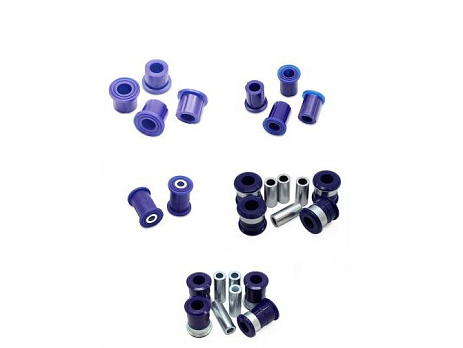 SuperPro sada silentbloků předního a zadního zavěšení