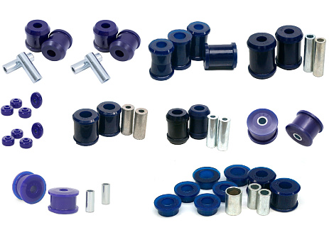 SuperPro sada silentbloků předního a zadního zavěšení Rover P6 V8 1963-1976