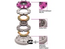 Xtreme Clutch Twin Spojková sada Ceramic odpružená Mitsubishi Lancer EVO X 10