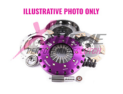 Xtreme Performance - 230mm Rigid Ceramic Twin Plate Clutch Kit Incl Flywheel 1800Nm