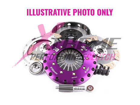 Xtreme Performance - 230mm Rigid Ceramic Twin Plate Clutch Kit Incl Flywheel 1800Nm