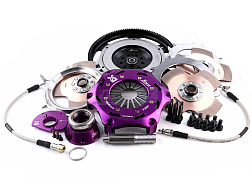 Xtreme Performance - 180mm Rigid Ceramic Triple Plate Clutch Kit Incl Flywheel & CSC