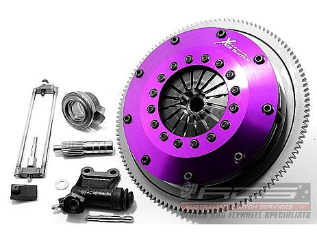Xtreme Performance - 200mm Rigid Ceramic Twin Plate Clutch Kit Incl Flywheel 1200Nm