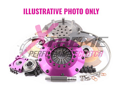 Xtreme Performance - 200mm Rigid Ceramic Twin Plate Clutch Kit Incl Flywheel & CSC 1200Nm