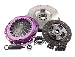 Spojková sada Xtreme Clutch Organic zesílená včetně setrvačníku 280 Nm 660 kg (60 % navýšení) – konverze na jednohmotový setrvačník