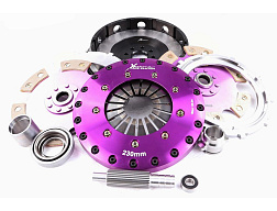 Xtreme Performance - 230mm Rigid Ceramic Twin Plate Clutch Kit Incl Flywheel 1800Nm