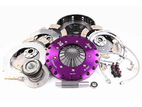 Xtreme Motorsport - 230mm Rigid Ceramic Triple Plate Clutch Kit QUAIFE 26x28.6mm