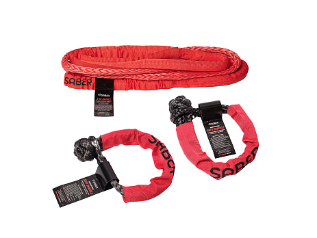 SABER 14mm SaberPro vyprošťovací bridle & sada dvou 15K měkkých šeklů