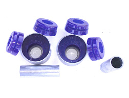 SuperPro sada vnitřních zadních silentbloků předního spodního řídicího ramene (80 duro/ShA)