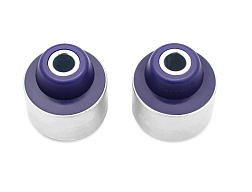 SuperPro sada vnitřních vyosených silentbloků předního spodního řídicího ramene (80 duro/ShA)