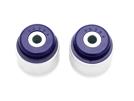 SuperPro sada vnitřních zadních silentbloků předního řídicího ramene (80 duro/ShA)