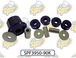 SuperPro sada předních silentbloků zadního diferenciálu (90 duro/ShA)