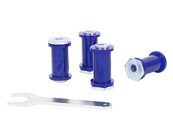 SuperPro sada silentbloků vlečného ramene zadní nápravy (80 duro/ShA)