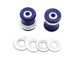 SuperPro sada vnitřních silentbloků předního řídicího ramene – vyosené (80 duro/ShA)