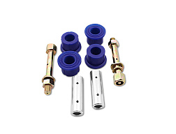 SuperPro sada silentbloku a čepu oka přední pružiny (80 duro/ShA)