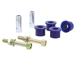 SuperPro sada silentbloku a čepu oka přední pružiny (80 duro/ShA)