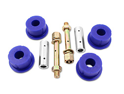 SuperPro sada silentbloku a čepu oka přední pružiny (80 duro/ShA)