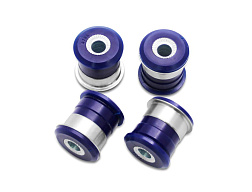 SuperPro přední řídicí rameno – sada vnitřních silentbloků s nastavením odklonu kol (80 duro/ShA)