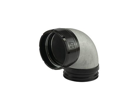 Turbo Adapter Compressor Outlet 2.50" to 90 Elbow Vibrant 2.50"