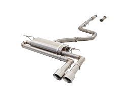 Xforce 3" cat-back systém s Varex tlumičem, 304 nerezová ocel Hyundai i30 N sedan