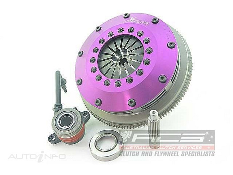 Spojková sada Xtreme Clutch - 200mm Rigid Ceramic Twin Plate včetně setrvačníku a CSC 1200Nm