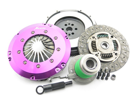 Spojková sada Xtreme Clutch Organic zesílená včetně setrvačníku a CSC 600 Nm – konverze na jednohmotový setrvačník