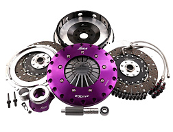 Spojková sada Xtreme Clutch - 230mm Organic Twin Plate včetně setrvačníku & CSC 1200Nm