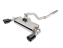 Xforce 3" cat-back systém s Varex tlumičem, 304 nerezová ocel Ford Focus RS