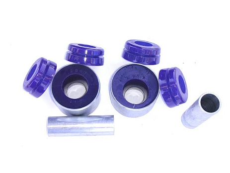 SuperPro přední spodní řídicí rameno vnitřní zadní sada (80 duro/ShA)